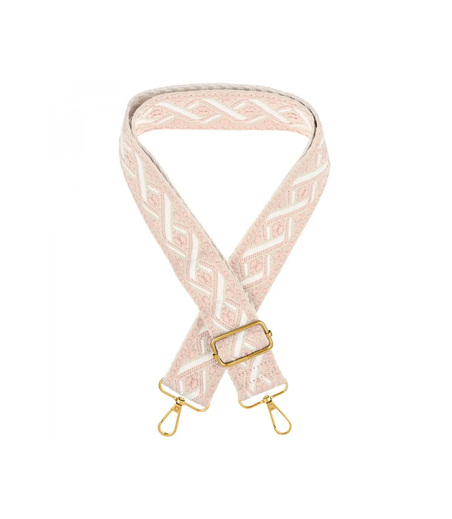 Módní pletený široký popruh kabelky nastavitelný