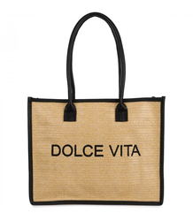 Plážová taška DOLCE VITA shopper basket for summer