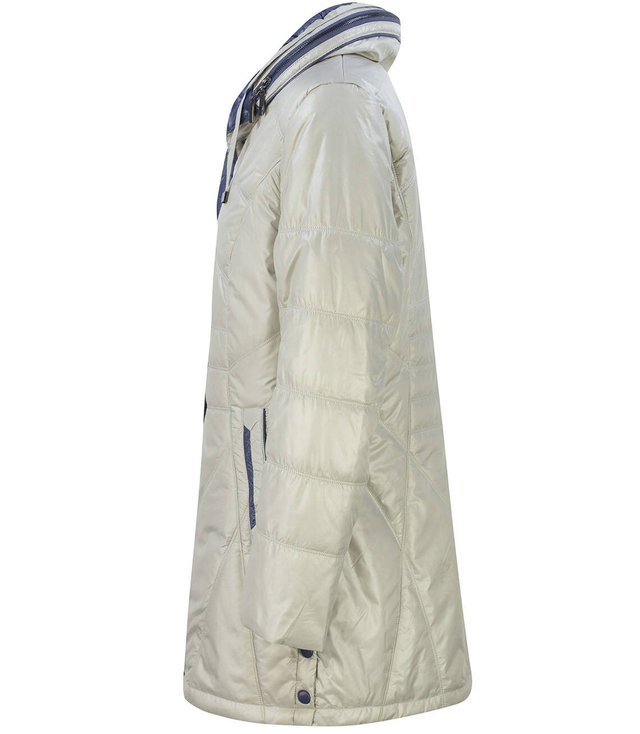 Prošívaný kabát COAT Dlouhá přechodová bunda