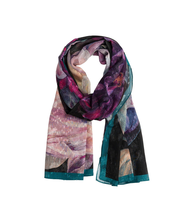 Dámský vzorovaný šátek 70x180