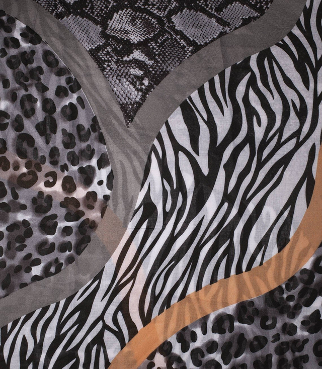 ANIMAL PRINT Šála šátek PANTERKA