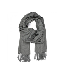 Měkká velká šála s třásněmi klasická