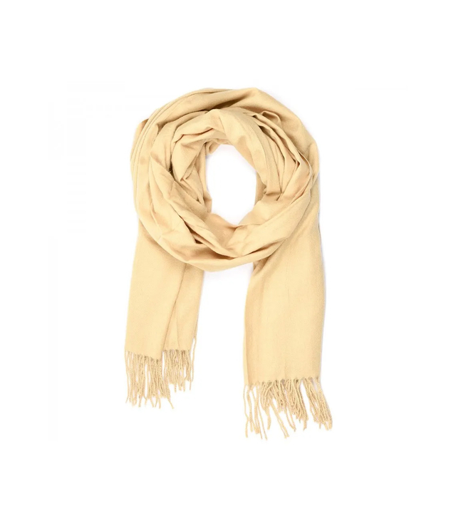 Měkká velká šála s třásněmi klasická