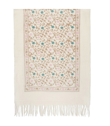 Dámská vzorovaná šála s třásněmi 