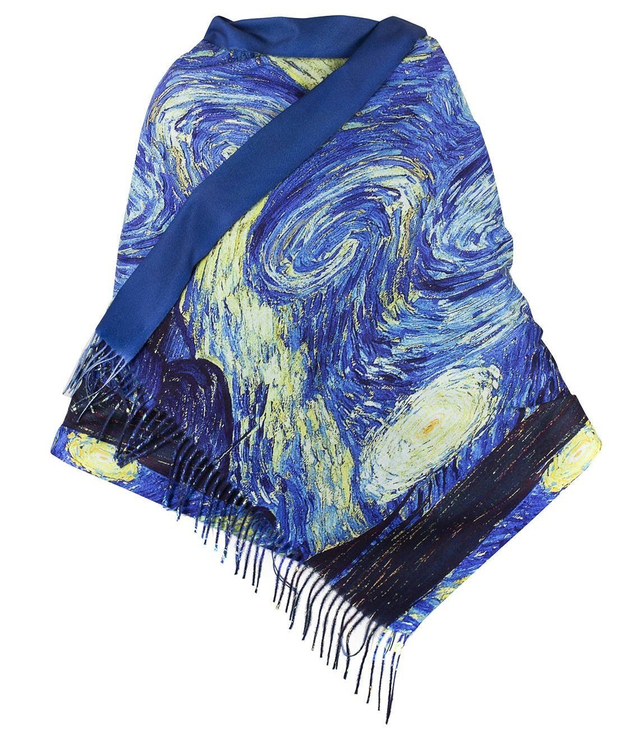 Silný originální dlouhý módní šátek OBRÁZKY