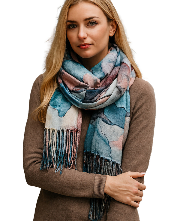 Elegantní šátek se střapci