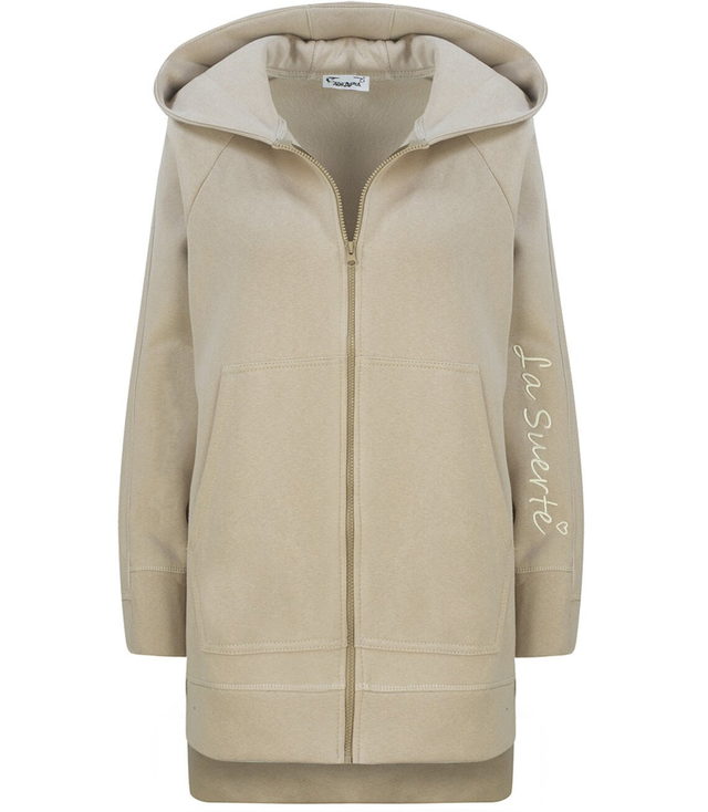 Teplá silná BLUZA s rozparkem