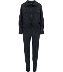 Tepláková souprava se semišovou bundou a kalhotami