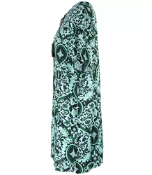 Letní šaty volná tunika barevné vzory NINA