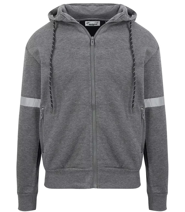 Pánská hybridní přechodná mikinová bunda