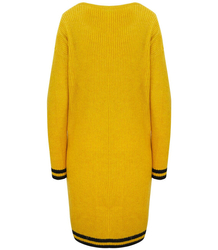 klasický měkký dlouhý svetr teplé