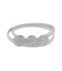 Dámský pásek s ozdobnou sponou k šatům