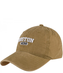 Unisex nastavitelná bavlněná baseballová čepice s výšivkou BOSTON