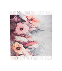 Dámský šátek s květinovým vzorem 100x100