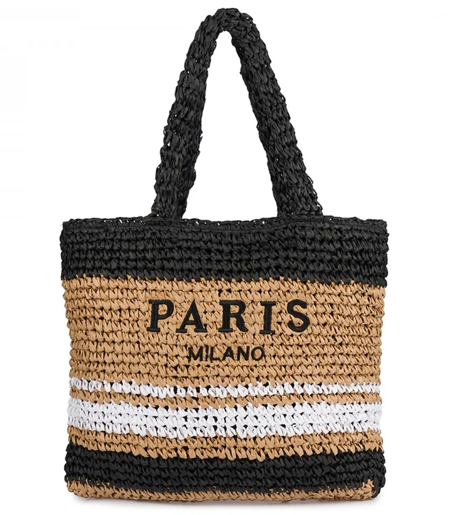 Pruhovaná boho kabelka PARIS MILANO