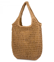 PARIS MILANO letní pletená taška přes rameno