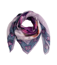 Elegantní dámská šála s šíleným vzorem 70x70