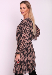 Velmi sexy ženské šaty s volánky