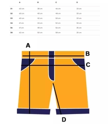 Pánské džínové šortky + pásek
