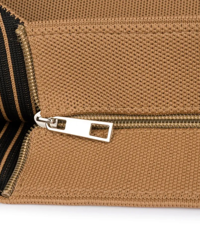 PARIS shopper bag velká látková taška přes rameno se zipem