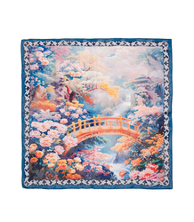 Elegantní dámská šála s šíleným vzorem 70x70