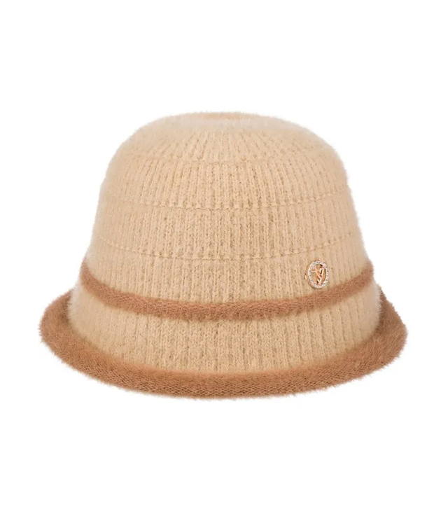 Dámský klobouk cloche patch flower