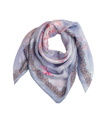 Elegantní dámská šála s šíleným vzorem 70x70