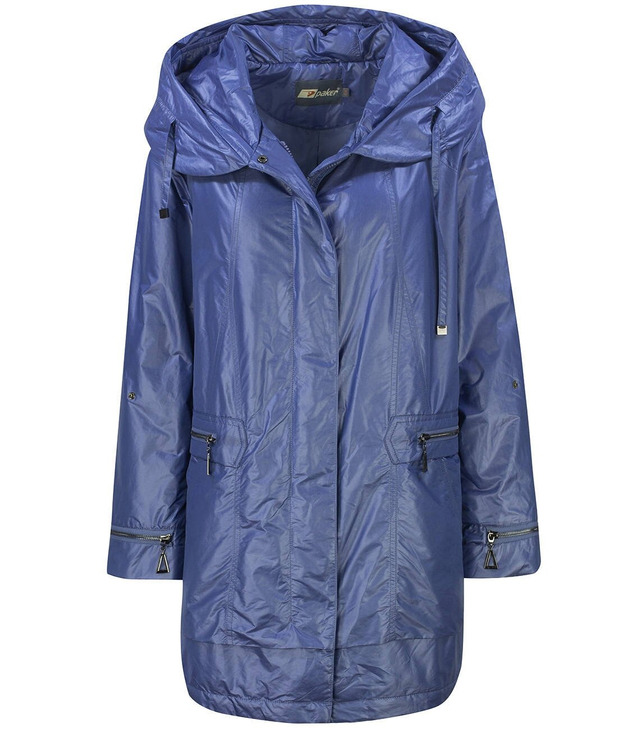 Dlouhá přechodná bunda Oversize kabát