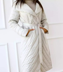 Dámský přechodný prošívaný kabát Elegant NATALIA