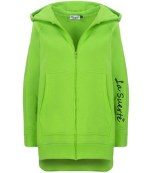 Teplá silná BLUZA s rozparkem