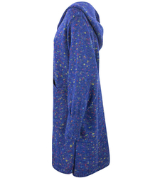 Dlouhý tlustý svetr CARDIGAN bufetový rukáv