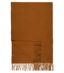 Elegantní šátek s třásněmi v jedné barvě