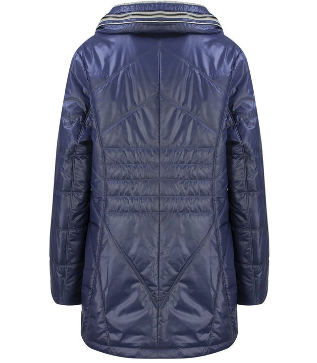 Prošívaný kabát COAT Dlouhá přechodová bunda