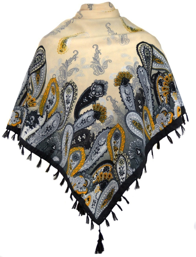 Orientální šál v paisley stylu stylový krásný