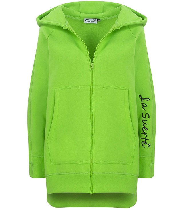 Teplá silná BLUZA s rozparkem