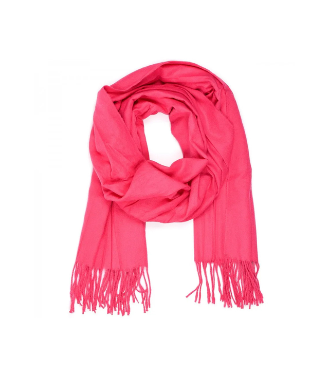 Měkká velká šála s třásněmi klasická