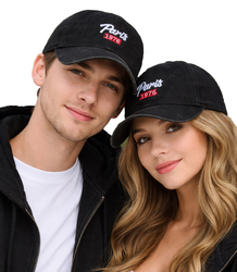 Baseballová čepice s ozdobnou nášivkou PARIS