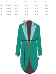 Rozepnutá mikina v pase zpět delší přehoz