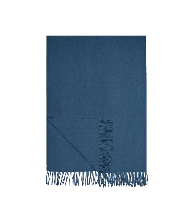 Šála Silná šála se střapci jednobarevná teplá měkká 200x70 cm