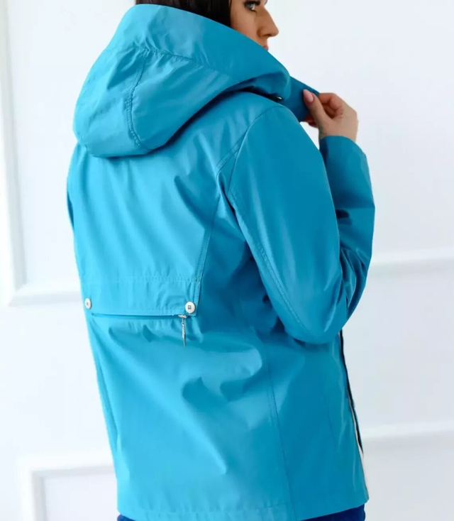 Dámská přechodná jarní bunda s kapucí LUIZA