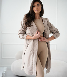 Dámský přechodný kabát parka WIKTORIA