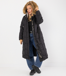 Dlouhá prošívaná zimní bunda URBAN LONG PUFF