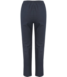 Pohodlné kalhoty s elastickým pasem zimní