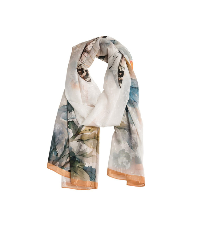 Dámský vzorovaný šátek 70x180