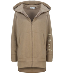 Teplá silná BLUZA s rozparkem