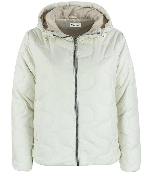 Krátká prošívaná přechodná bunda se stojáčkem