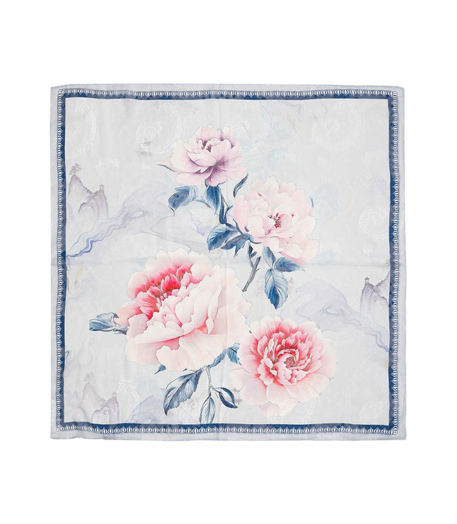 Elegantní dámská šála s šíleným vzorem 70x70