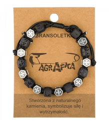 Pánský náramek s přírodními kameny