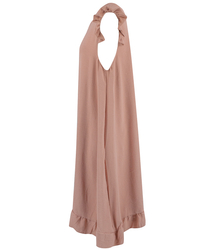 Volné letní midi šaty oversize s volány, HONEY