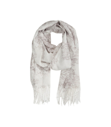 Dámská luxusní šála s květinovým vzorem 180x70